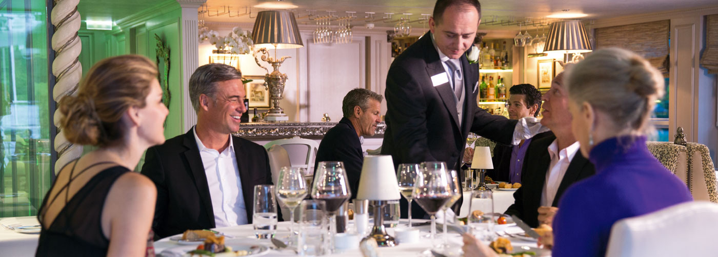 Family River Cruise dining on Uniworld